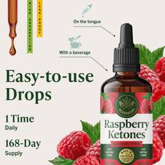 HERBAMAMA Raspberry Ketones non-GMO seal signals natural sourcing