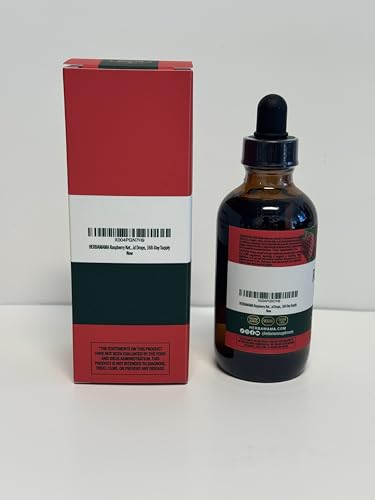 HERBAMAMA Raspberry Ketones glass pour demonstrates quick, alcohol-free serving