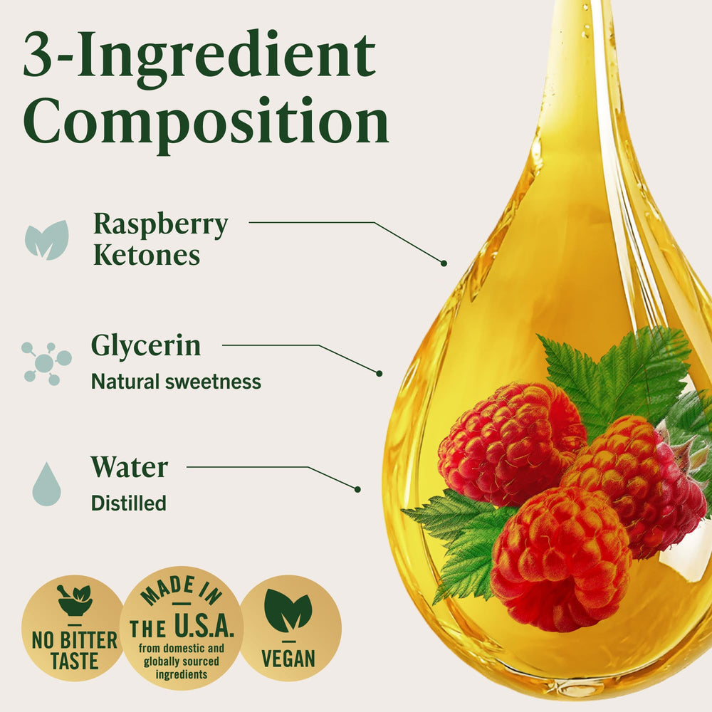 HERBAMAMA Raspberry Ketones glycerin label confirms vegan base