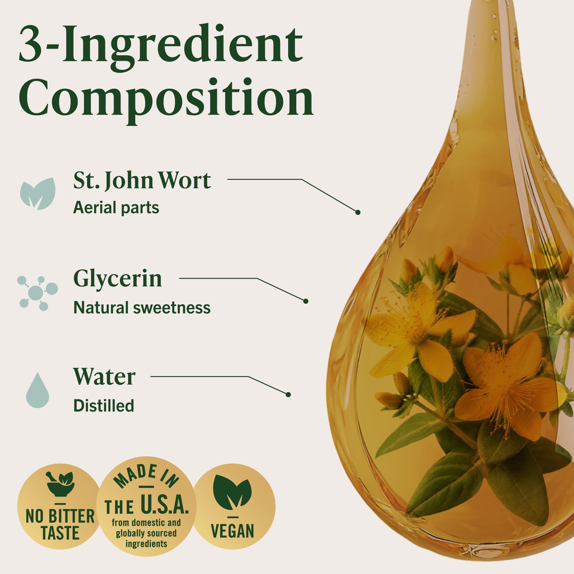 HERBAMAMA label close-up shows simple three-ingredient formula.