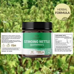 HERBAMAMA Stinging Nettle root extract ingredients highlighted for natural care.