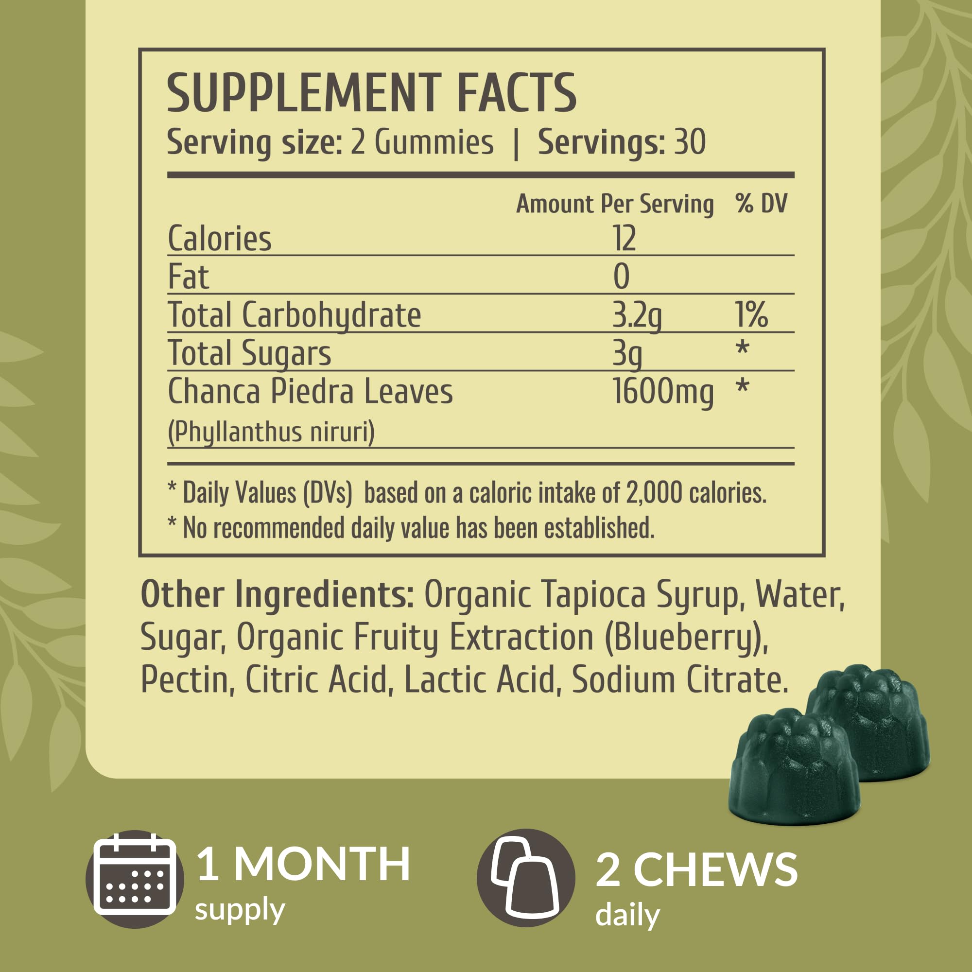 HERBAMAMA vegan, non-GMO label highlights clean ingredients.