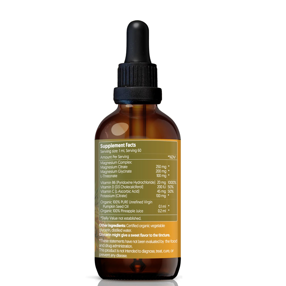 Herbana Magnesium Plus Pineapple serving in a glass with water