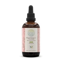 HerbEra Blood Pressure Formula bottle shown for convenient daily tincture use.