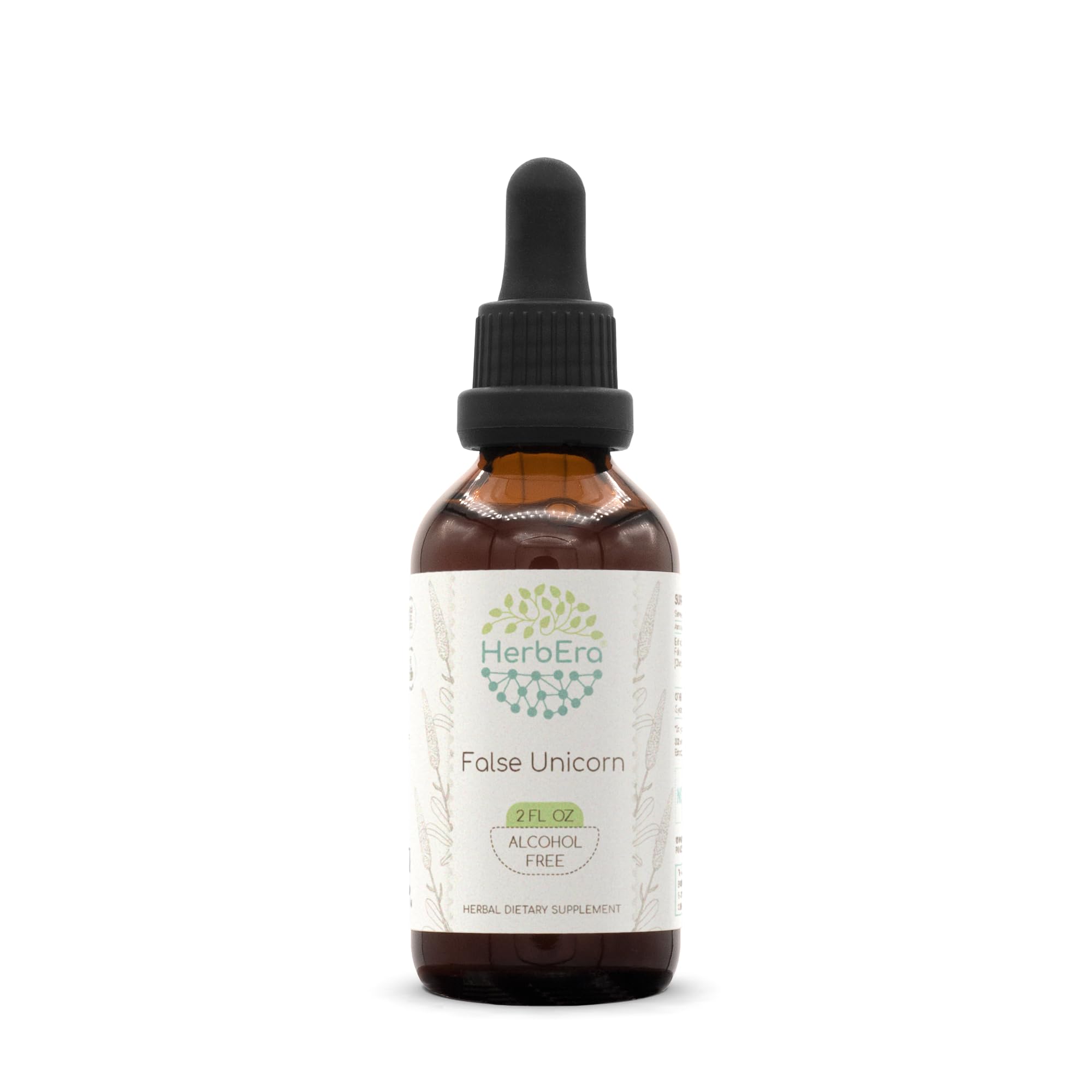 HerbEra False Unicorn B60 bottle with drops for easy daily use.