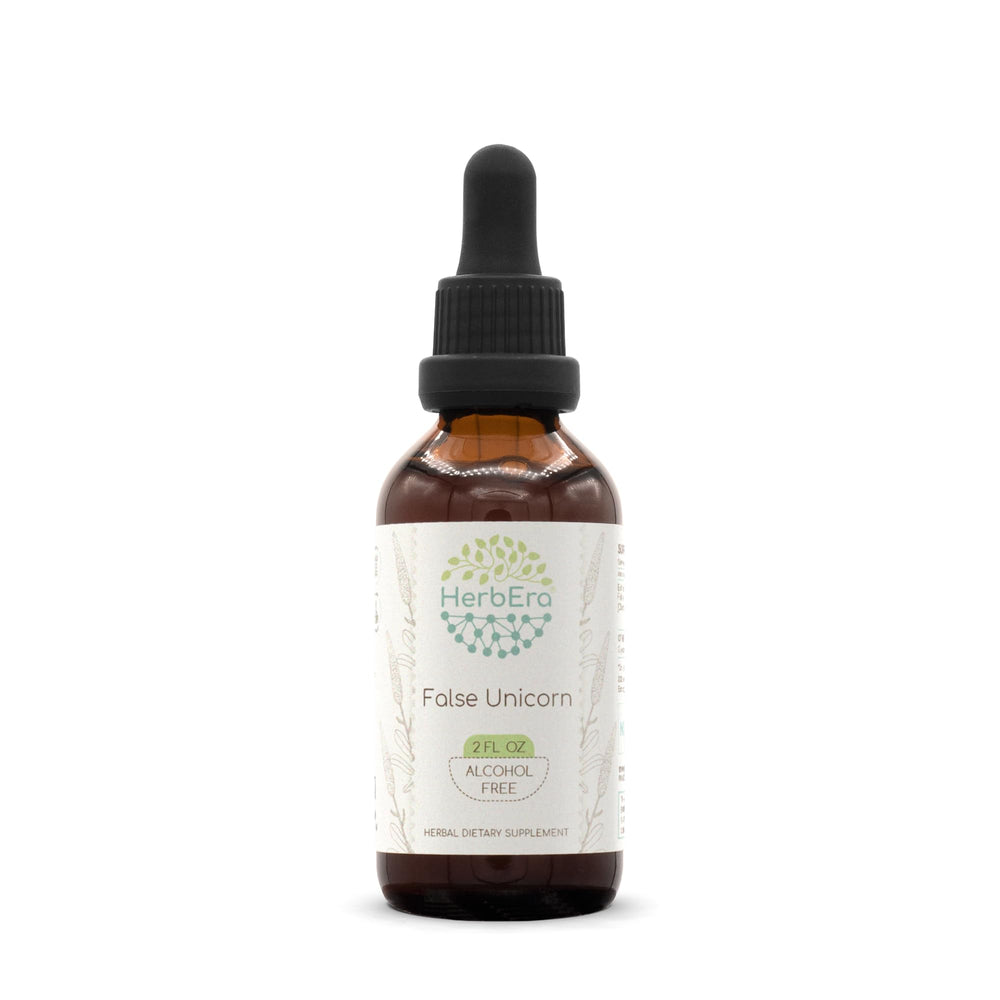 HerbEra False Unicorn B60 bottle with drops for easy daily use.