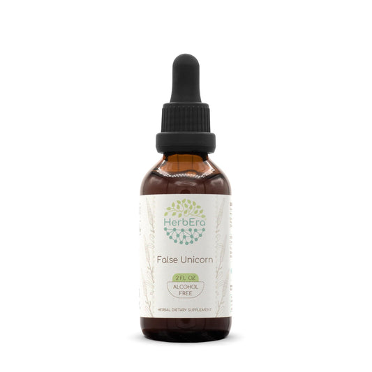 HerbEra False Unicorn B60 bottle with drops for easy daily use.