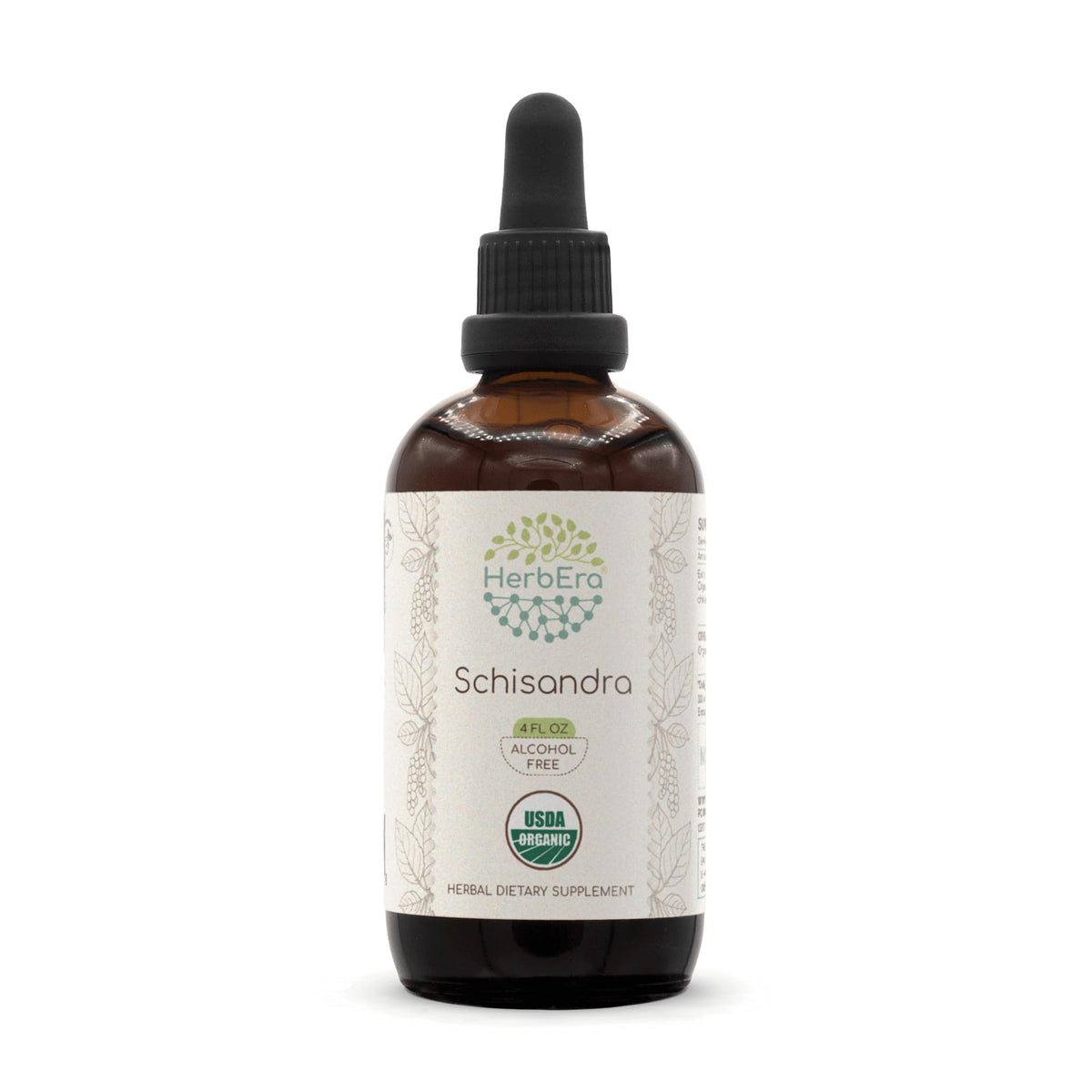 HerbEra Schisandra B120 tincture bottle for daily wellness.