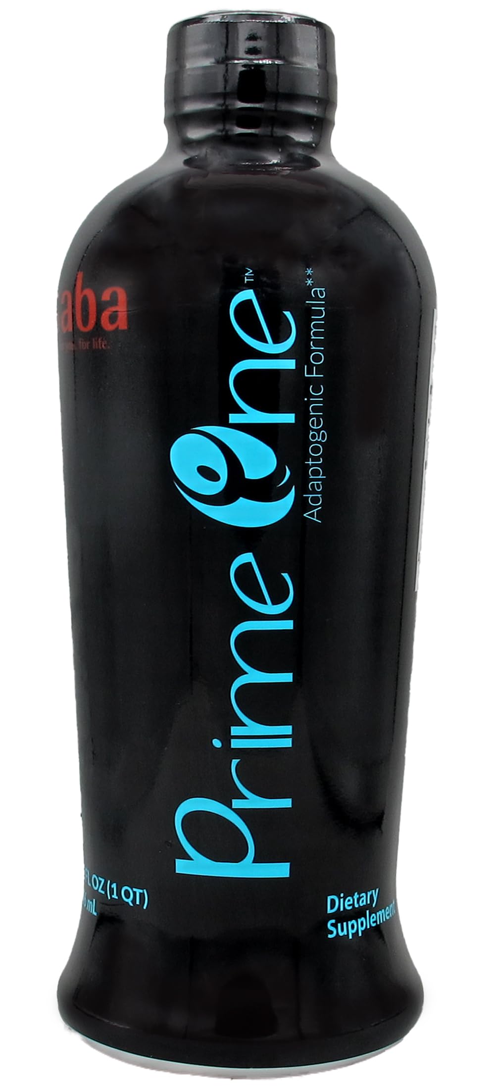 HerbFuse Saba Prime One bottle top view highlights daily vitality support