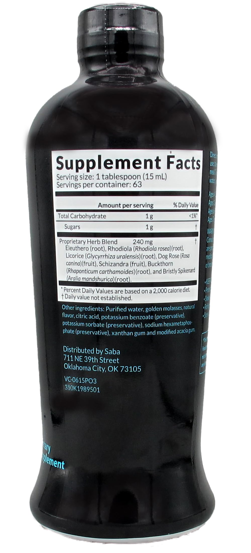 HerbFuse Saba Prime One bottle in daily routine setup