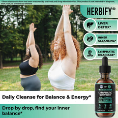 HERBIFY blend features elderberry, burdock, dandelion, echinacea for gut comfort