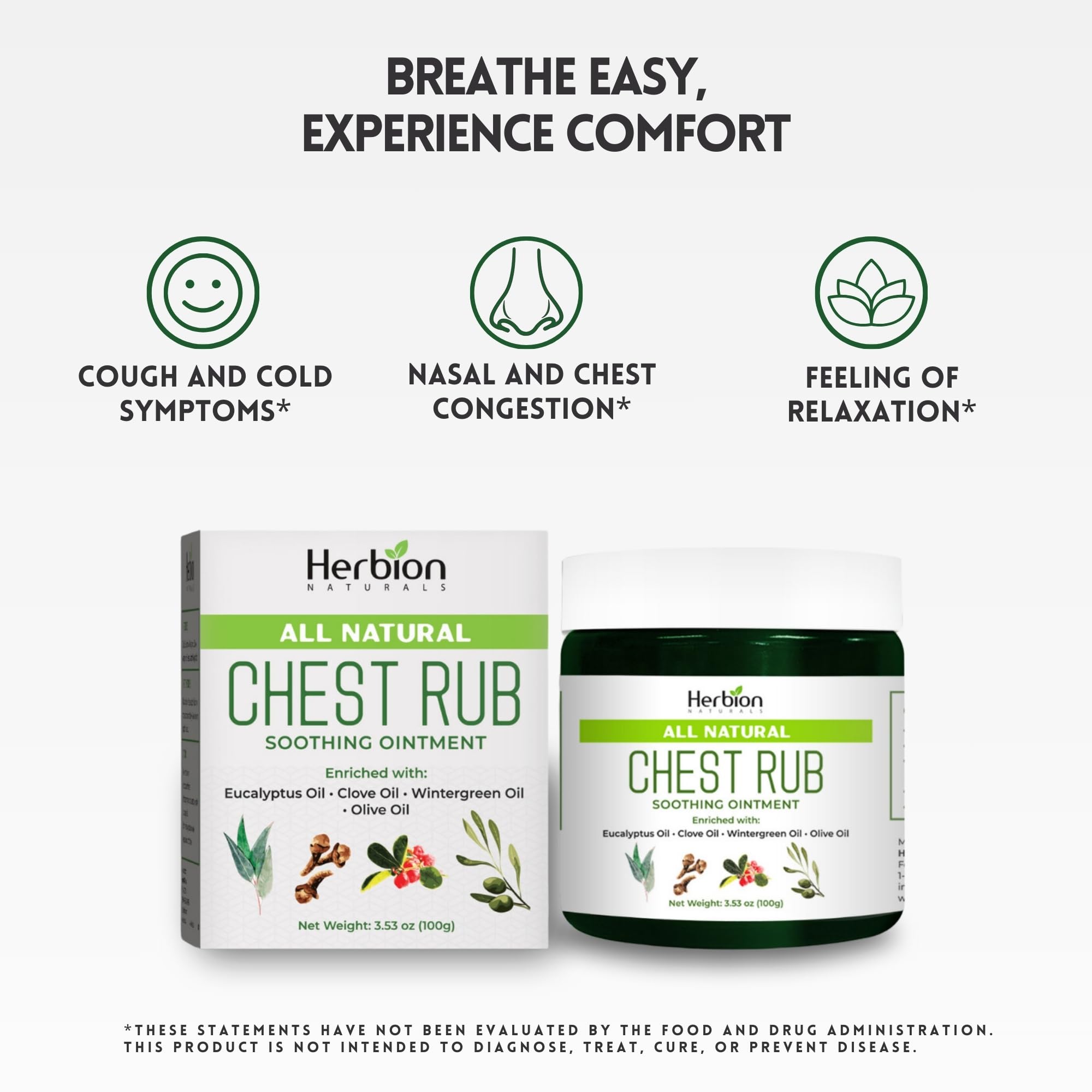 Beeswax in HERBION Naturals Chest Rub enhances glide without greasiness