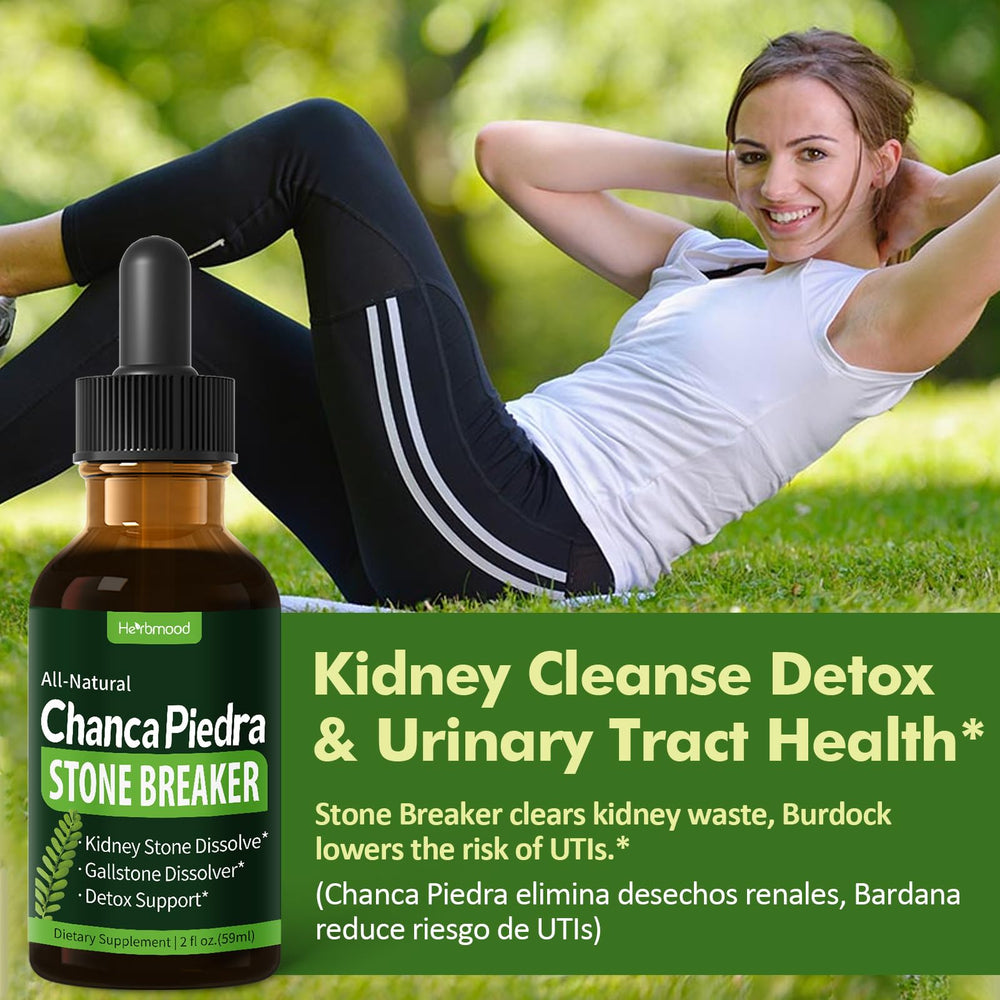 Herbmood Dandelion Root bottle pour highlighting gallbladder relief and detox.