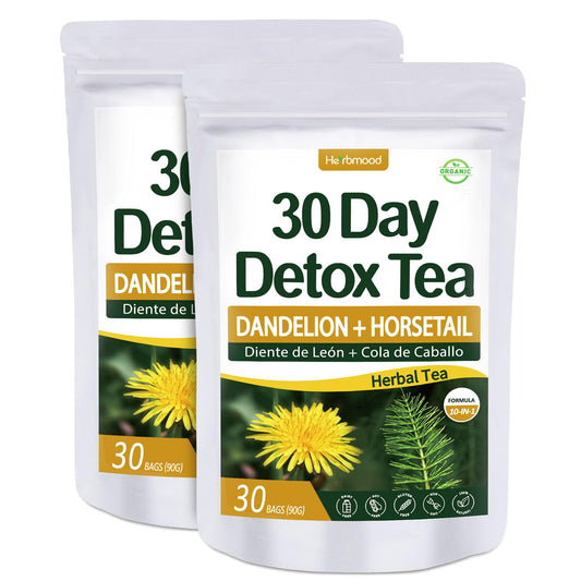 Herbmood dandelion tea two-pack for daily use and convenience
