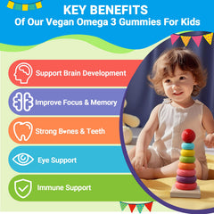 Herbovella PS-D3-K2 formula for kids omega-3 gummies