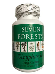 Herbs Direct USA zizyphus 18 yang xin pian bottle, ideal for calm evening routines.