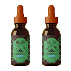 Herbs Etc. ChlorOxygen bottle with mint chlorophyll for daily vitality.