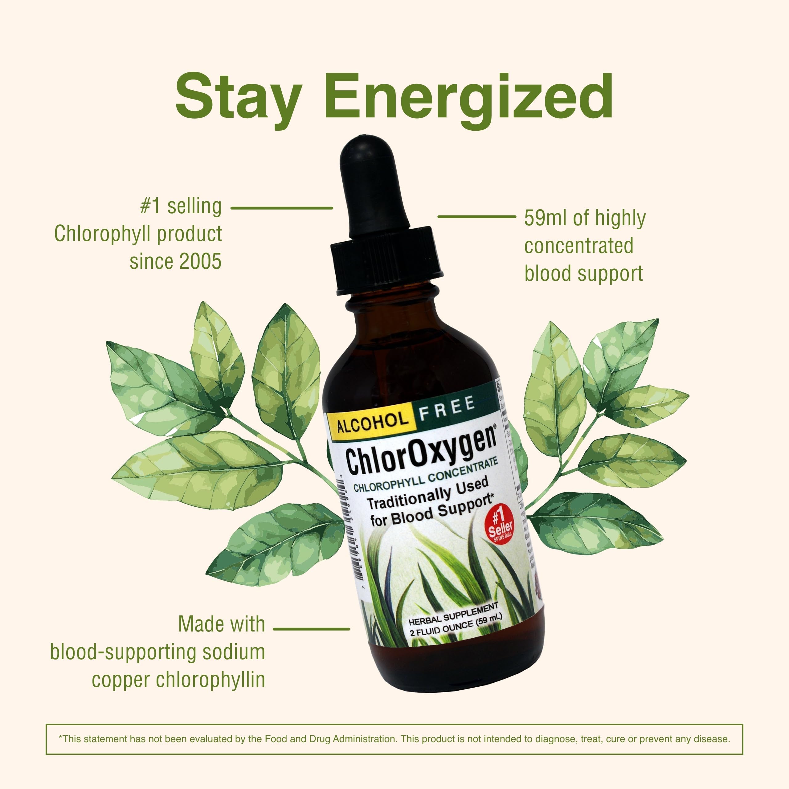 Herbs Etc. ChlorOxygen with water demonstrates simple mixing.
