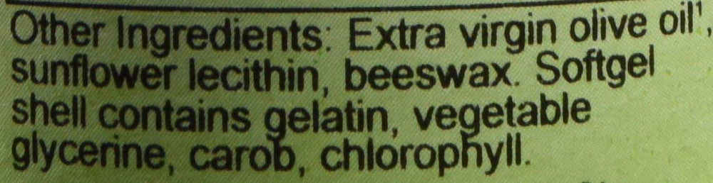 Person taking Herbs Etc. Deep Health softgel with water part of daily routine.