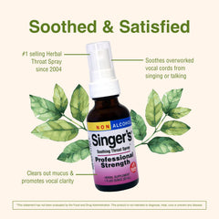 Herbs Etc. Singer's Saving Grace two-pack on shelf display