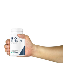 Herbvedics Bio-Citrin label close-up highlighting plant-derived HCA ingredients