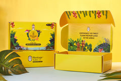 Traditional drying and grinding preserve texture and character of the powder