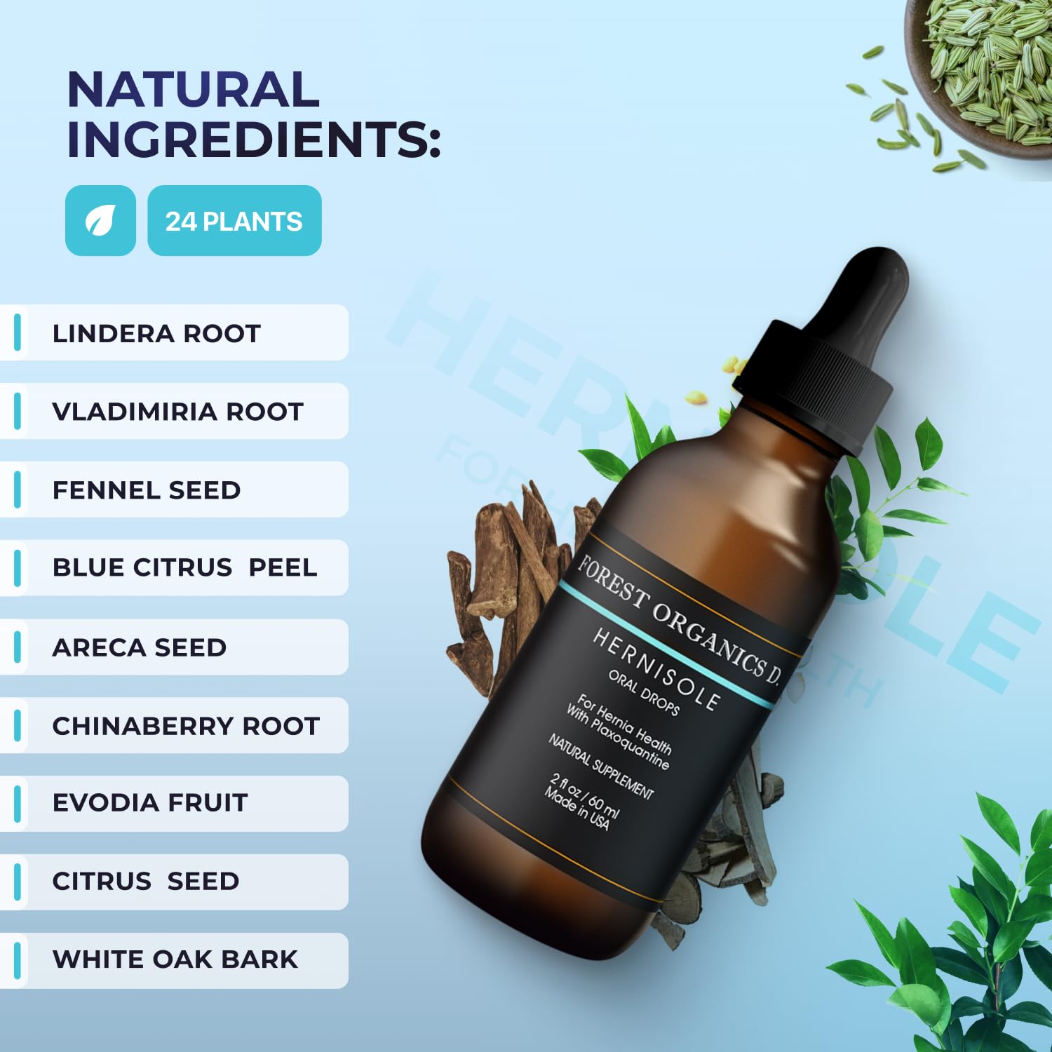 Hernisole daily-use setup encourages a consistent wellness routine.