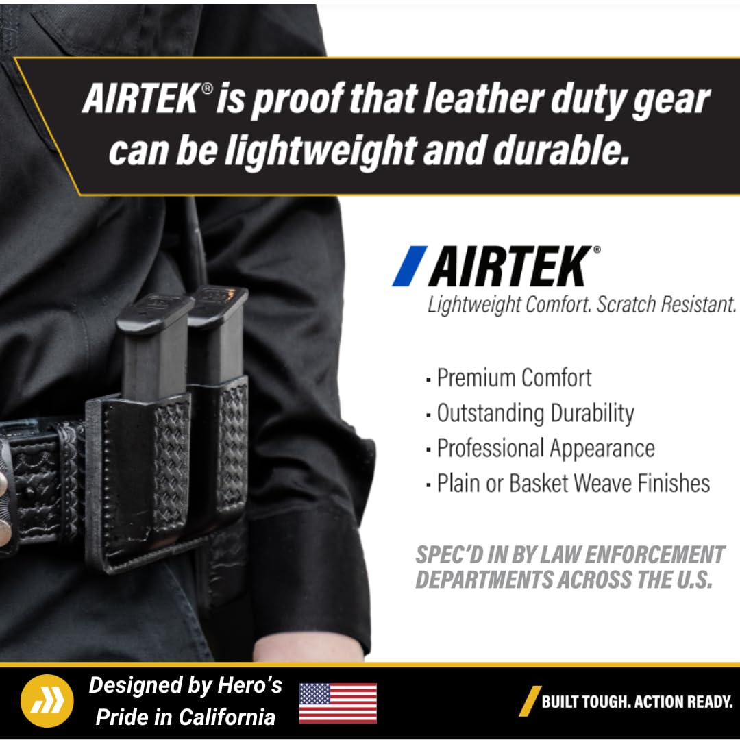Hero's Pride AirTek 33E HP technology label on exterior