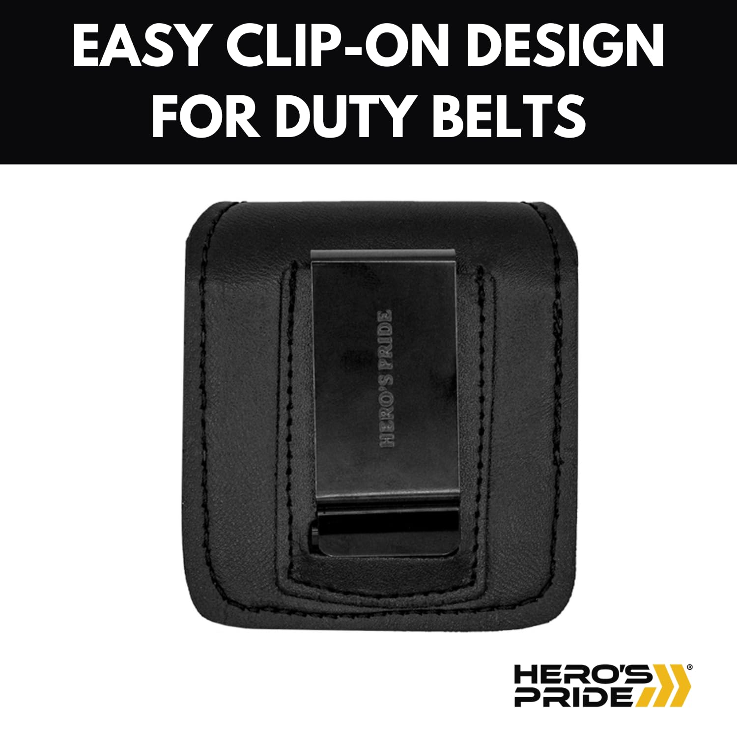 Hero's Pride AirTek case with plain finish blends with uniform.