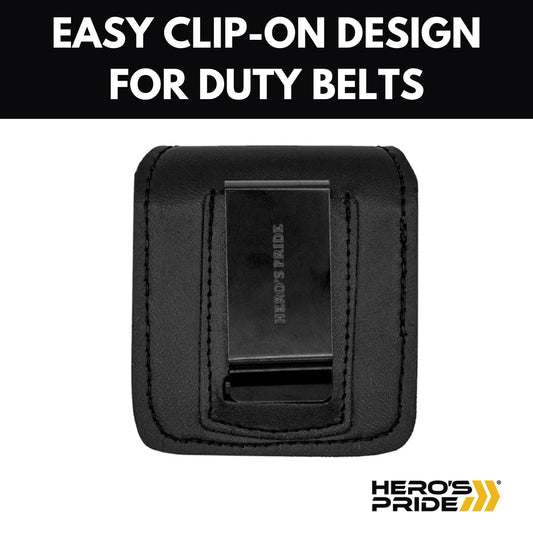 Hero's Pride AirTek case with plain finish blends with uniform.