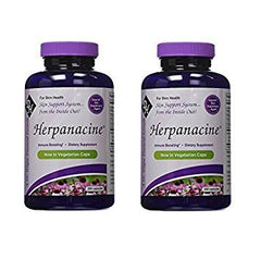 Herpanacine Diamond bottle close-up, highlighting a versatile daily skin support supplement.