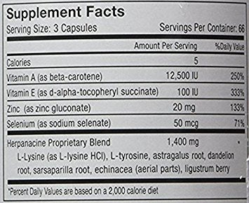 Herpanacine Skin Support capsules laid out, showcasing the comprehensive blend for routine wellness.