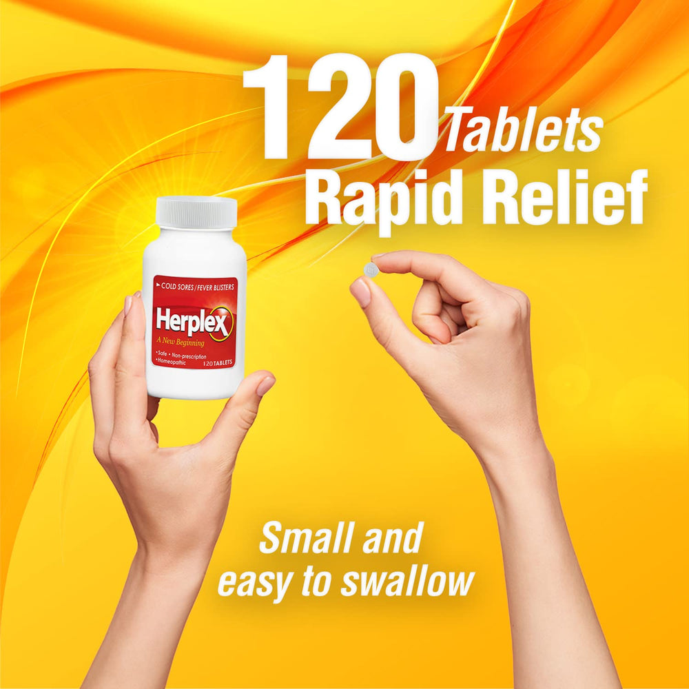 Herplex Premium Tablets box front with clear branding
