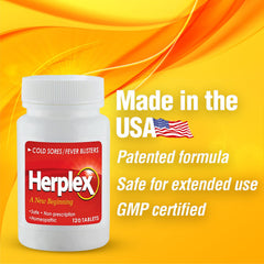 Herplex Premium Tablets laid out of pack for easy access