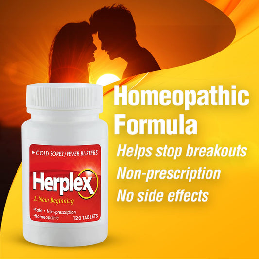 Herplex Premium Tablets packaging shows USA made quality