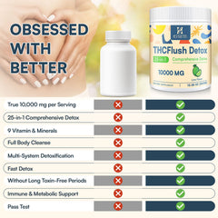 Hesperilyntis Detox powder lime label close-up emphasizes clean ingredients
