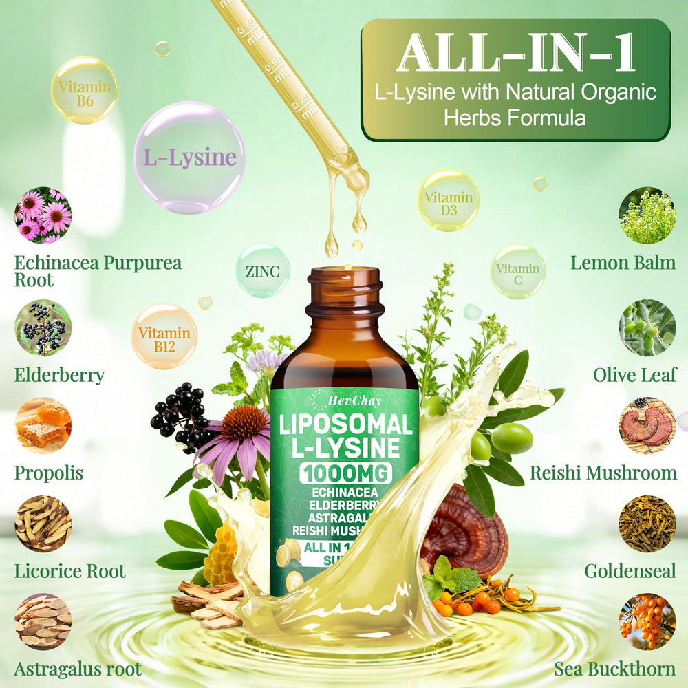 HevChay immune herb blend bottle emphasizing natural wellness support