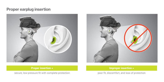 HexArmor SafeComm earplugs deliver 20 dB NRR for quieter work environments.