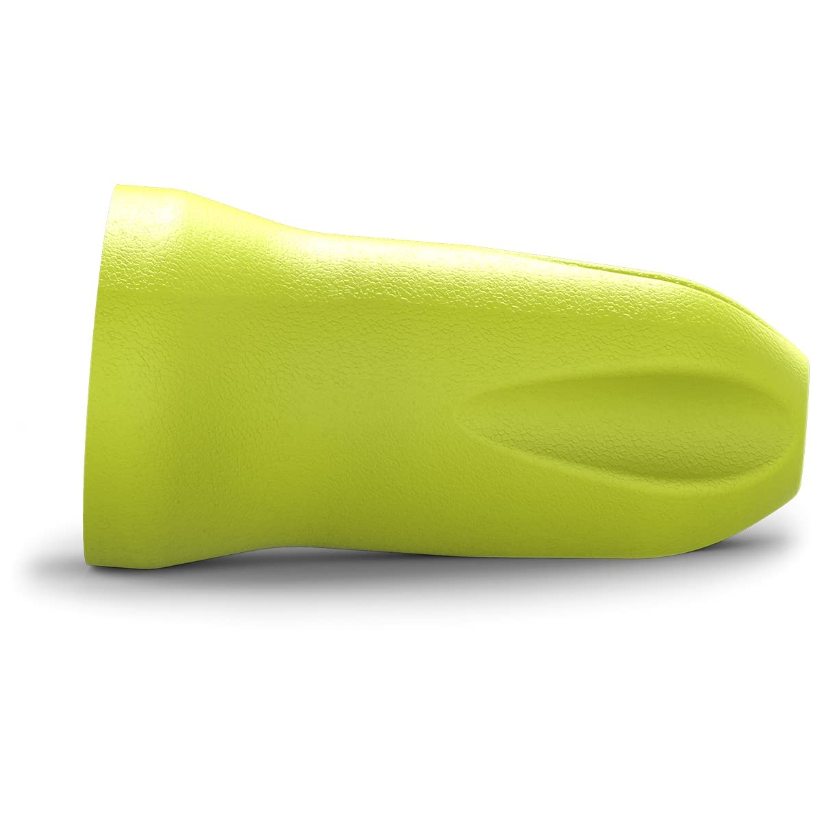 HexArmor SafeComm outer grooves reduce inner-ear sound buildup.
