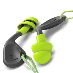 HexArmor SimpleFit high-visibility yellow band increases visibility in active spaces.