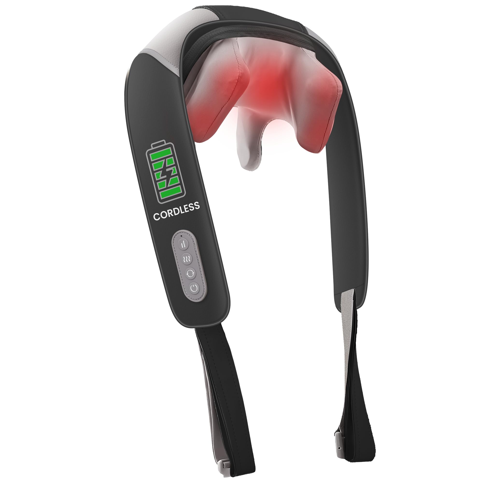 Heycool 4D shiatsu neck massager head delivering deep relaxation