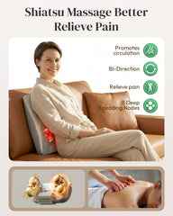 Heycool neck and shoulder massager with eight nodes targets tension for relief