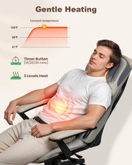 Heycool seat vibration massage eases tension during work.