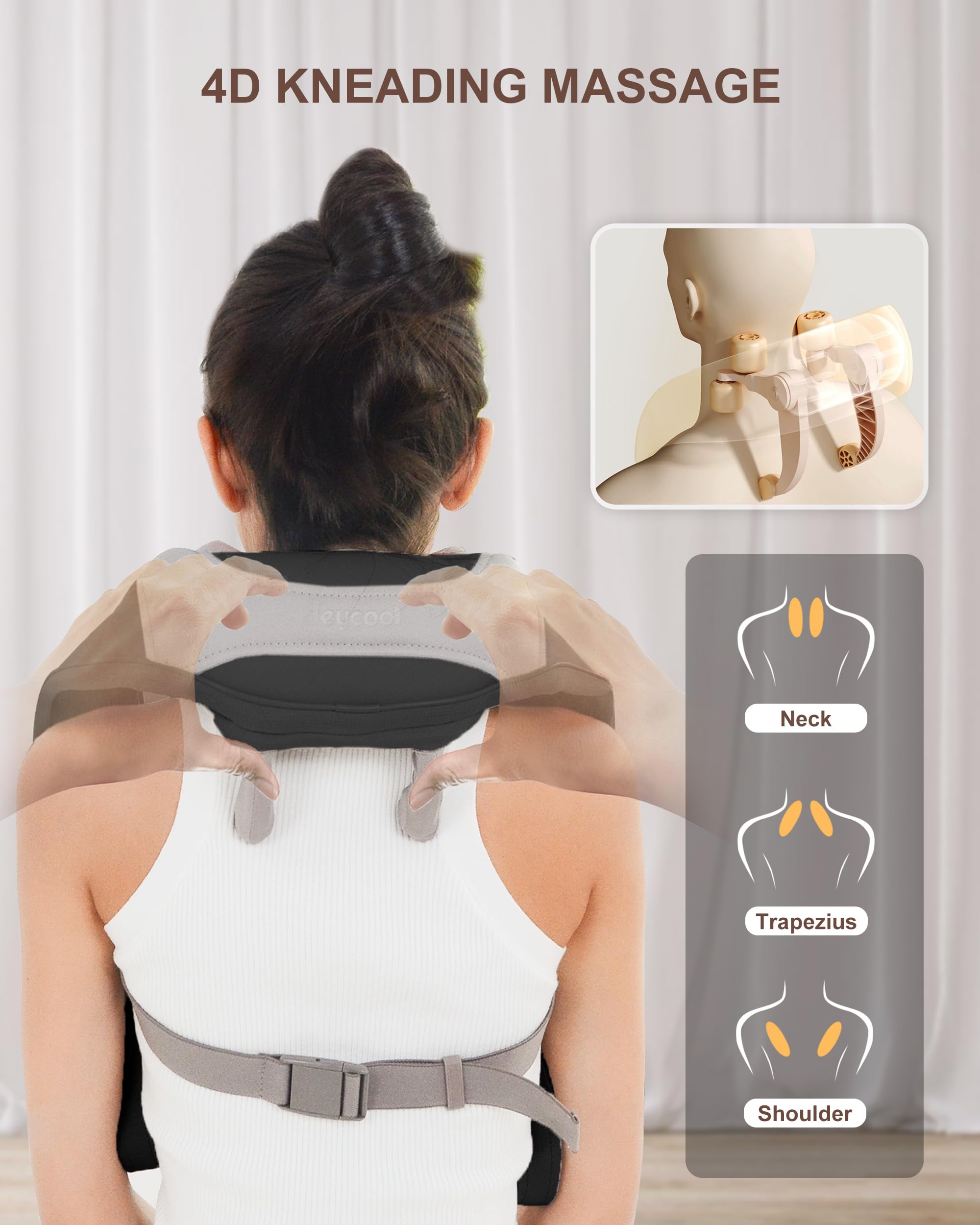 Heycool massager charging via USB for travel use