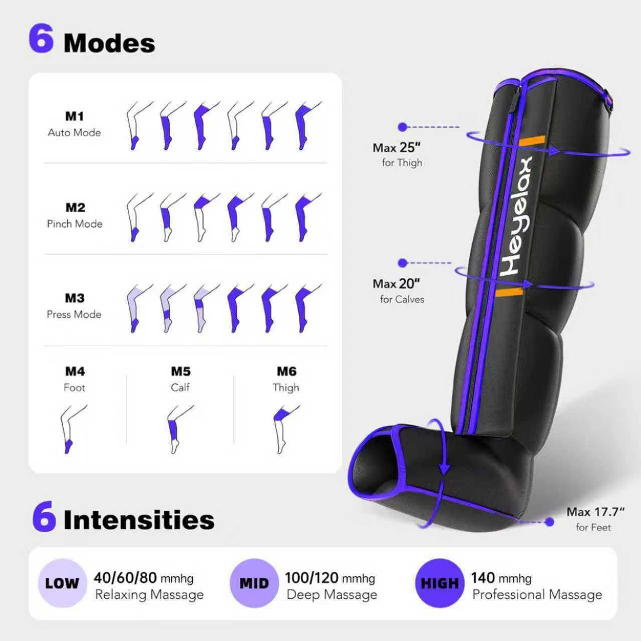 Heyelax durable nylon exterior, easy to clean after workouts.