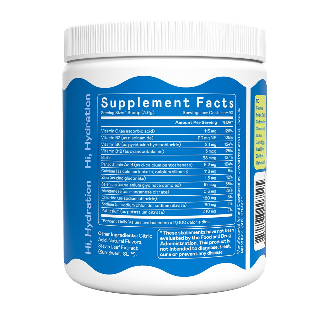 Hi-Lyte Daily Essentials scoop closeup demonstrates precise dosing for meals or workouts