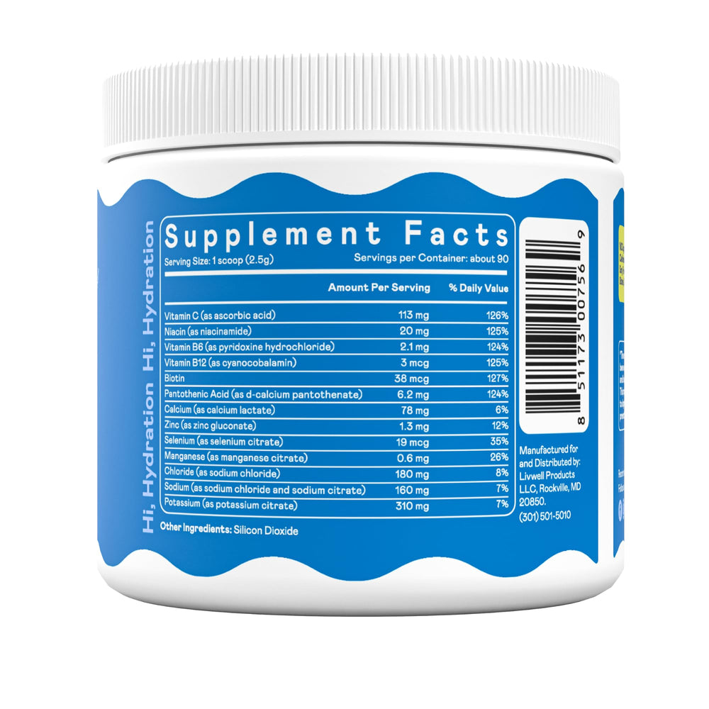 Hi-Lyte electrolytes complements a vegan, gluten-free lifestyle with clean ingredients