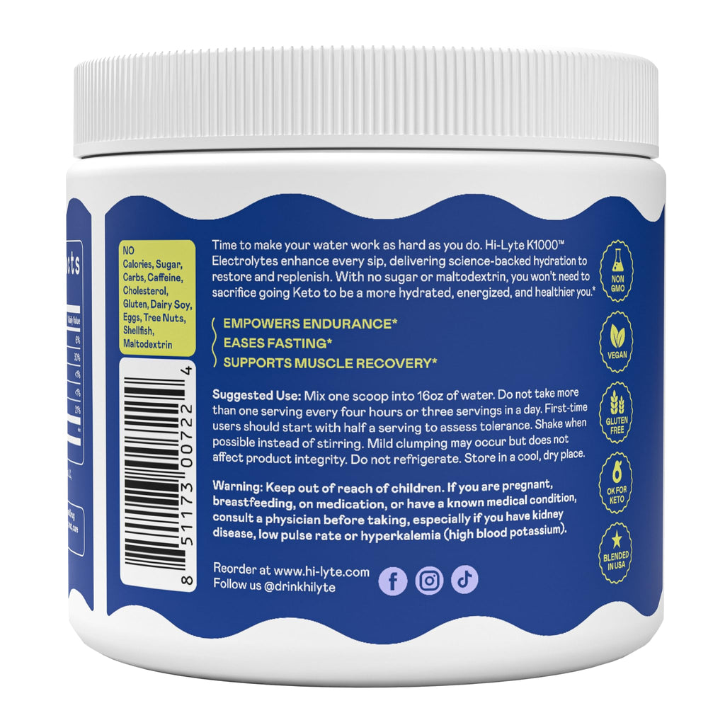 Hi-Lyte K1000 athlete hydration scene showing steady energy.