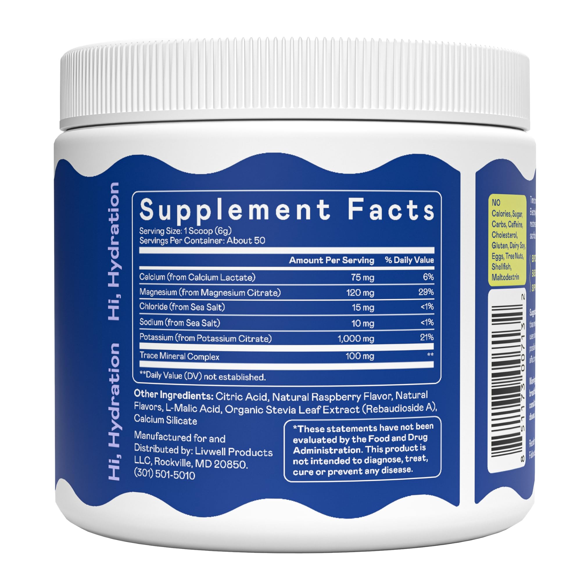 Hi-Lyte on-the-go usage powder stirred in a bottle during workouts.