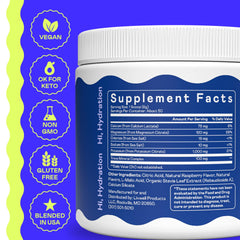 Hi-Lyte K1000 scoop ready to mix for quick hydration and cramp relief.